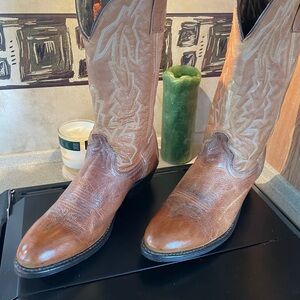 Lee Tan Cowboy Boots